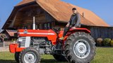 Der Massey Ferguson 165 ist der Traumtraktor von Andreas Iseli aus Jegenstorf BE.  (Bild: «die grüne» / Pia Neuenschwander)