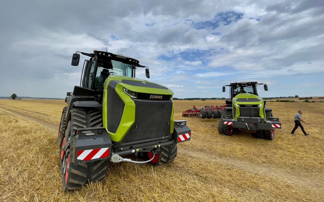 Der Gross-Traktor Claas Xerion 12.590.