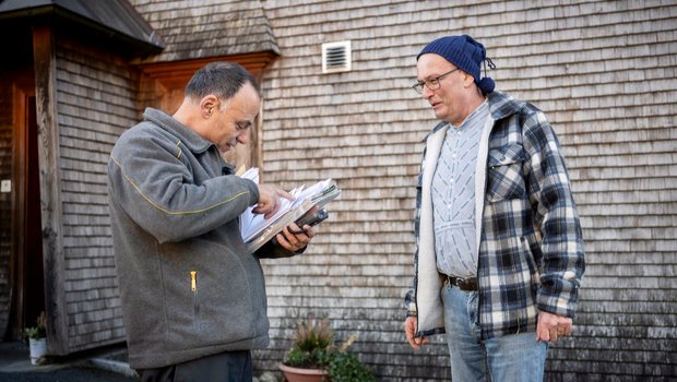 Post für Markus Ritter, Präsident des Schweizer Bauernverbandes SBV. (Bild: «die grüne» / Daniel Ammann)