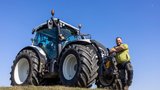Der Valtra N 174 Direct ist der TraumTraktor von Serge Duperrex aus Knonau ZH.  (Bild: «die grüne» / Gian Vaitl)
