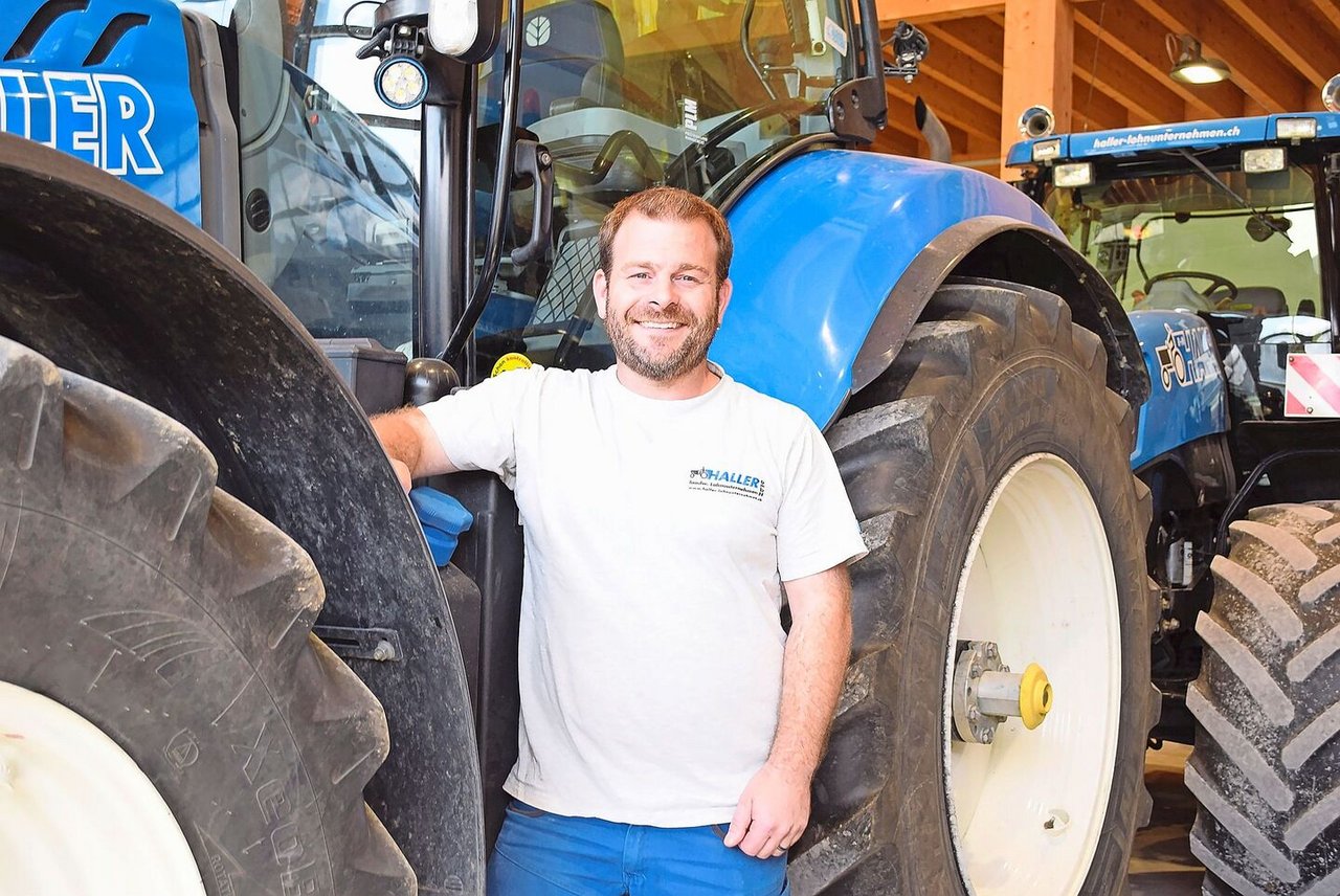 Lohnunternehmer Thomas Haller schätzt an der Software Agrarmonitor besonders, dass er gleichzeitig eine direkte Nachkalkulation zur Wirtschaftlichkeit erhält.