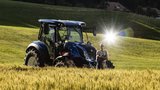 Der New Holland T5 120 DCT von Niklaus Bürki aus Bowil BE  (Bild: «die grüne» / Pia Neuenschwander)