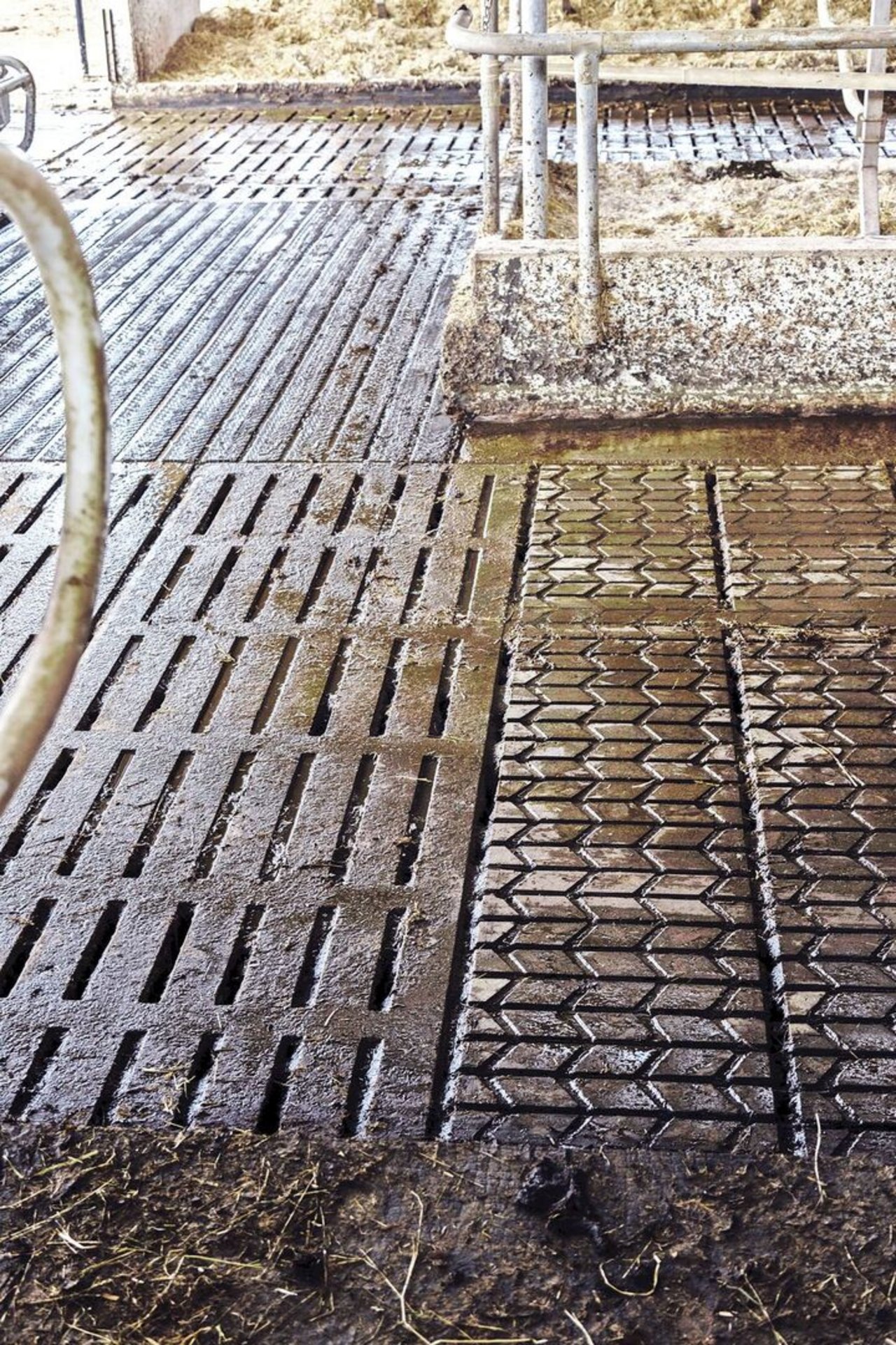 Bei den Zwischen-gängen hat Huber Magellan-Gummimatten verbaut.