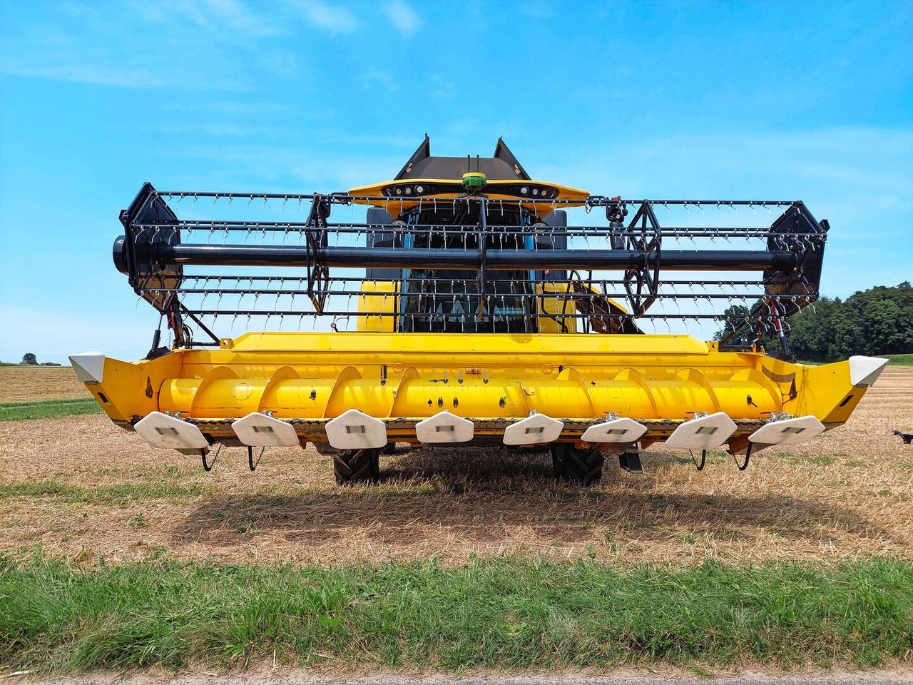 Am Mähbalken mussten sogenannte «Schiffe» montiert werden. 