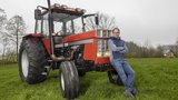 Der IHC 955 ist Tobias Brunners Traumtraktor.  (Bild: «die grüne» / Gian Vaitl)