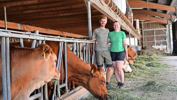 Chantal Weber und Stefan Wisler schauen optimistisch in die Zukunft, auch wenn noch einige Unsicherheiten bestehen. An Bewährtem möchten sie festhalten, aber auch ihre eigenen Ideen verwirklichen.  