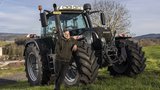 Der Fendt Vario 820 ist Dominik Howalds Traumtraktor.  (Bild: «die grüne» / Pia Neuenschwander)