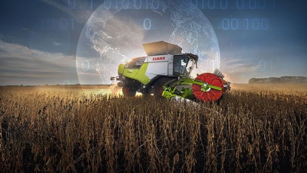 Smarte Maschinen erfassen Daten und übermitteln sie in Server. Mit der neuen Datenverordnung bestimmt der Landwirt, wer Zugang zu den Daten hat.