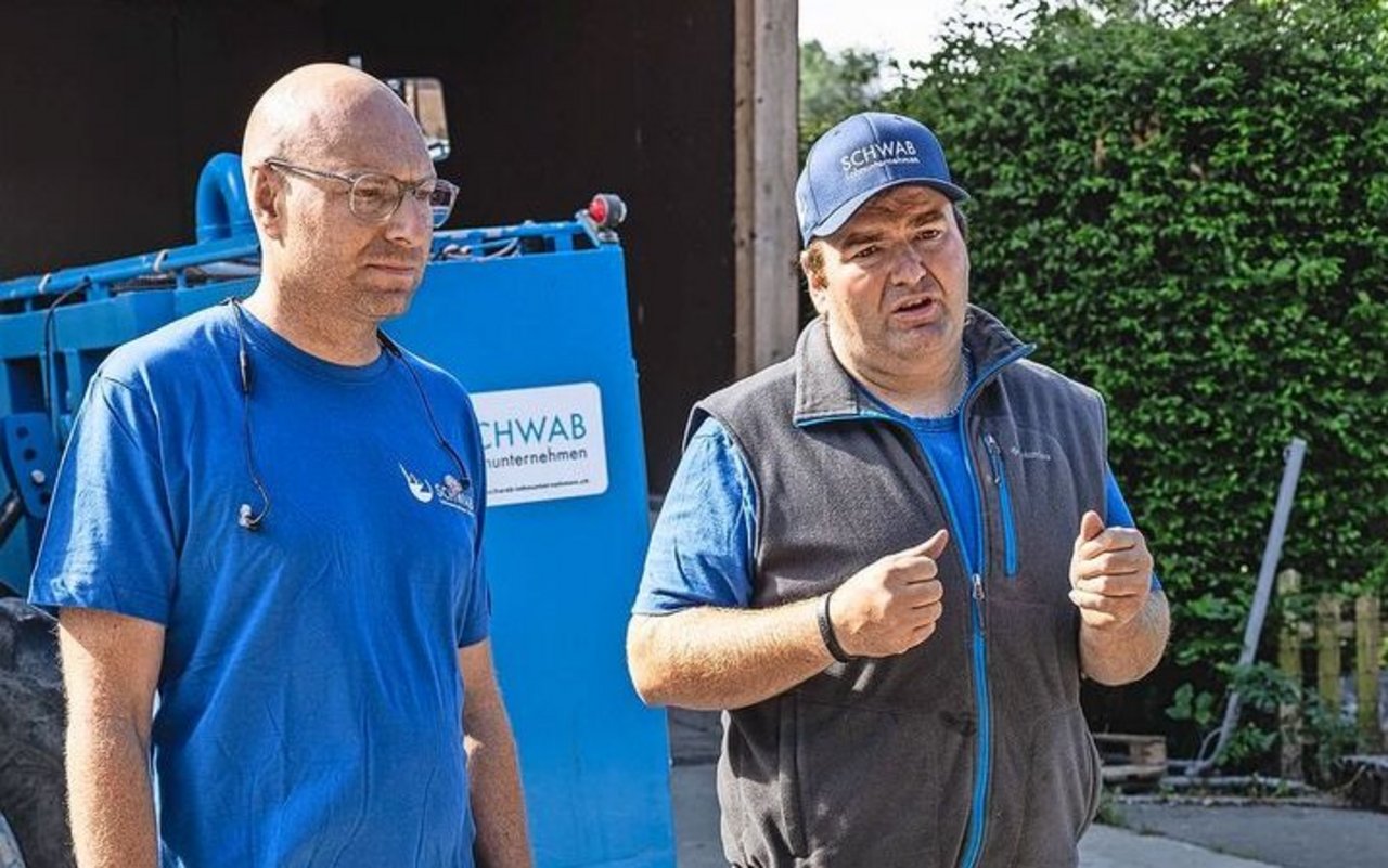 Markus und Matthias Schwab erklären, welche Schwierigkeiten sie mit dem System hatten. Vor allem die amerikanischen Masseinheiten gaben ihnen zu denken.