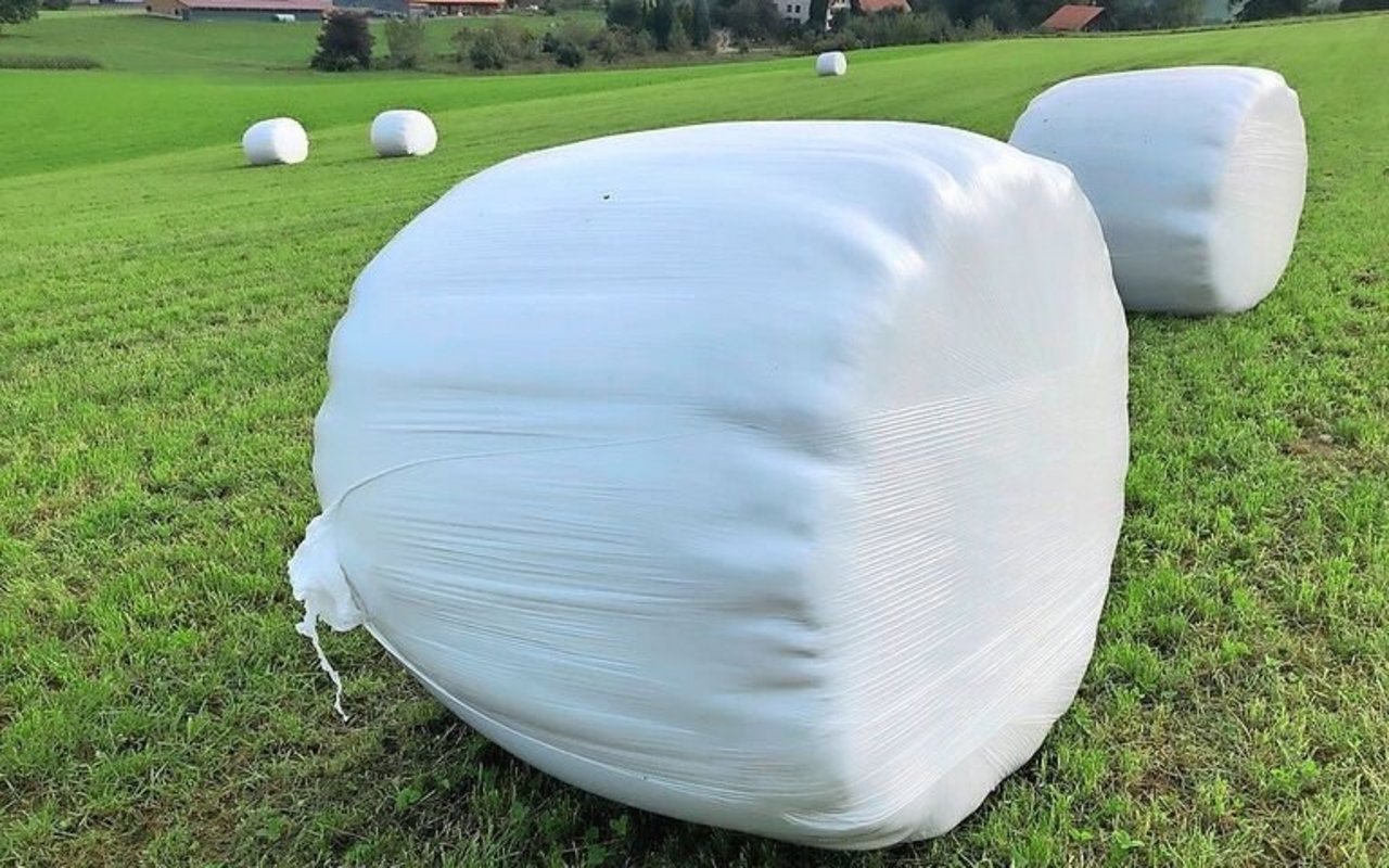 Mittlerweile werden über 30 Prozent der Siloballenfolien rezykliert – das Potenzial ist also immer noch gross.