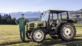 Der Hürlimann H-306 DT ist Manfred Rothenbühlers Traumtraktor.  (Bild: «die grüne» / Pia Neuenschwander)