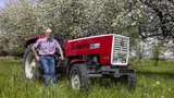 Der Steyr 650 ist Urs Schärs Traumtraktor.  (Bild: «die grüne» / Gian Vaitl)